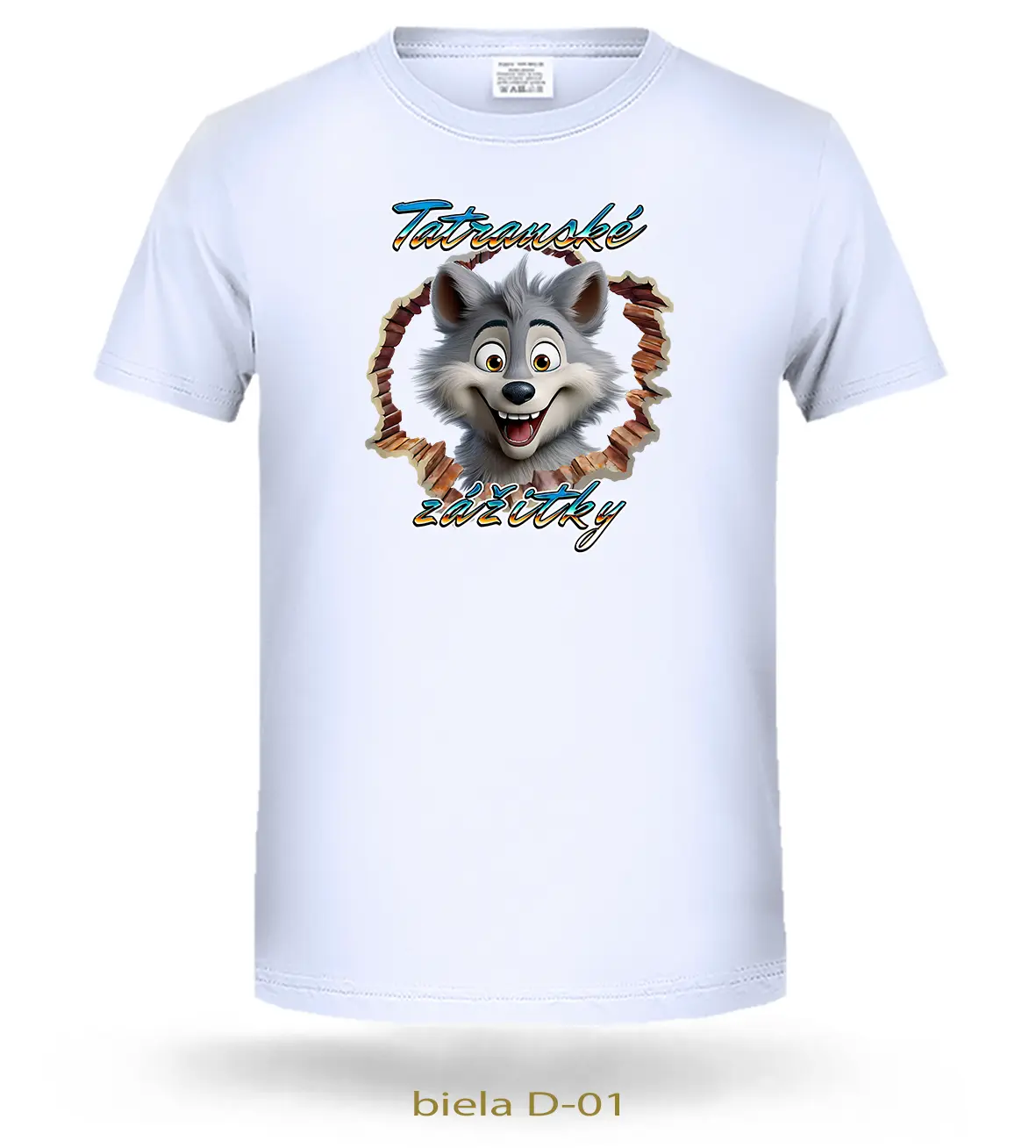 Tričká detské TATRANSKÉ ZÁŽITKY VLK